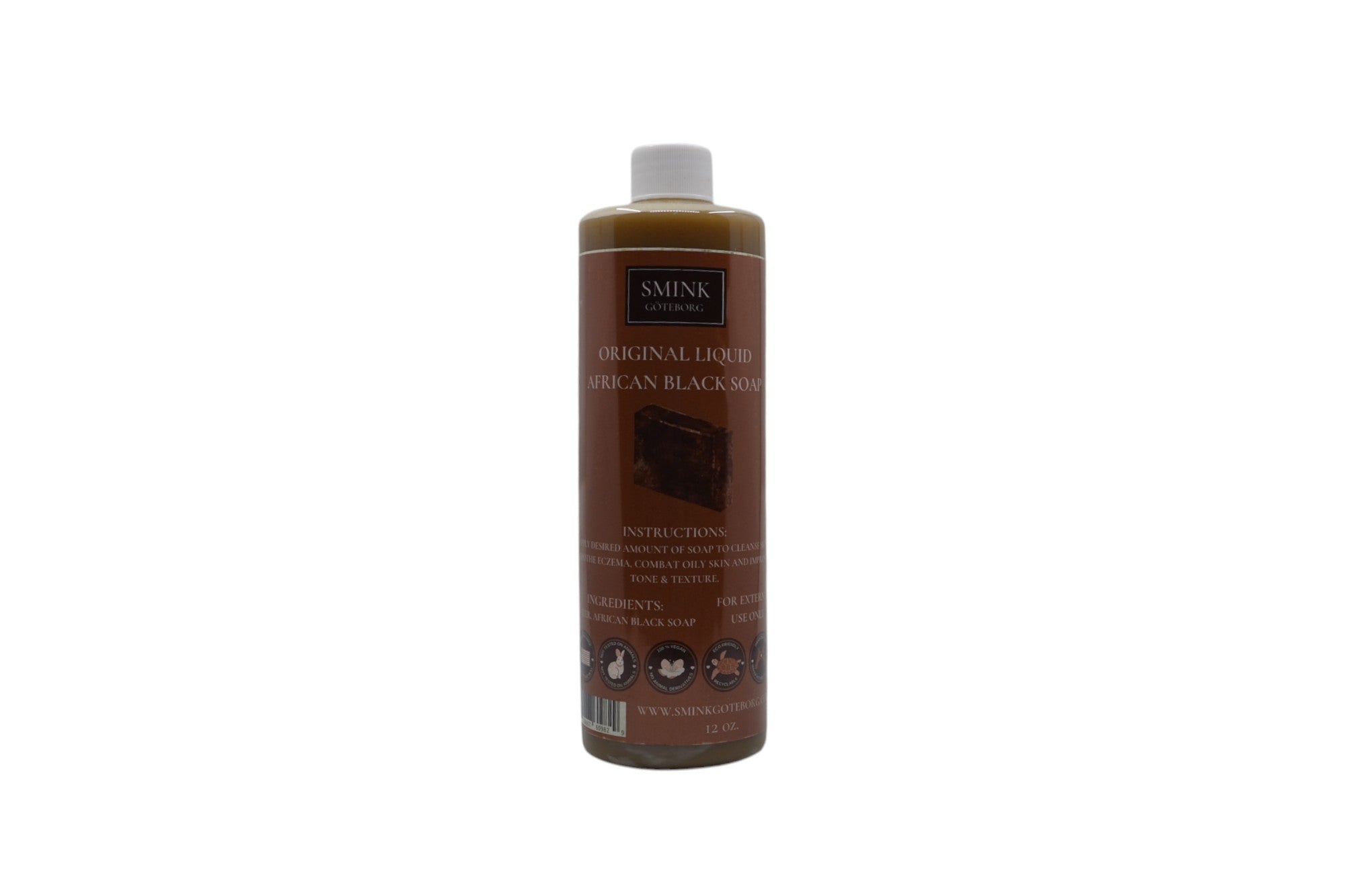 Smink Original African  Liquid Black Soap