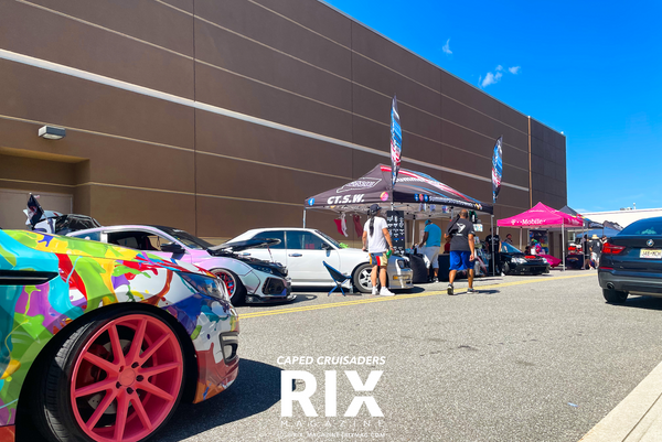 vendors lined up at Rix Magazine Superfly event