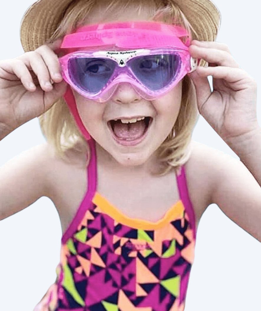 Aquasphere Taucherbrille für Kinder (6-15) - Vista - (blaue Sichtschei –