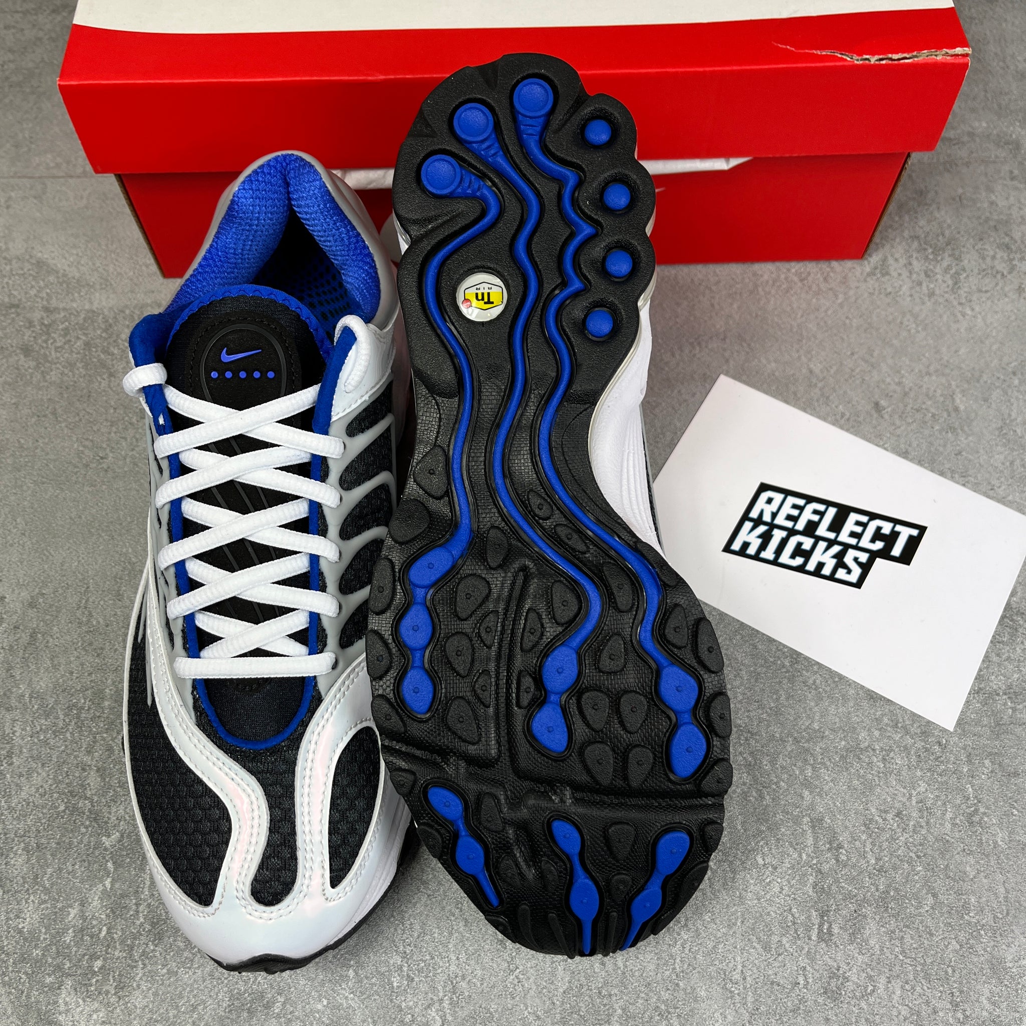 nike air tuned max racer blue