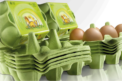 Molded fiber egg boxes, recyclable egg box, inexpensive egg boxes, chicken egg boxes