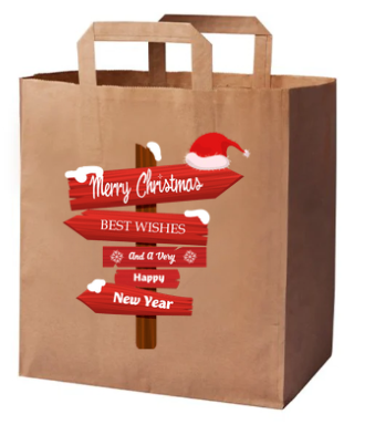 - Sacs Kraft pour vos décorations de Noël et créations artisanales : Nos différents modèles de sacs kraft résistants sauront transporter tous les souvenirs que vos clients vont mettre sous le sapin !
