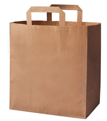 Sacs de courses réutilisables : À l'heure où la durabilité est un enjeu crucial, les sacs en kraft sont une alternative responsable aux sacs en plastique à usage unique. En grande surface par exemple, les sacs kraft remplacent désormais les plastiques.