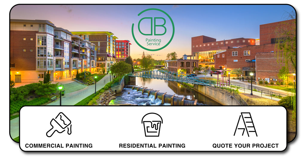 DB Painting of Greenville South Carolina