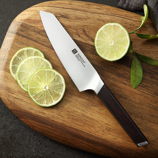 CUCHILLO CHEF ACERO AL CARBONO MARTILLADO - COLECCIÓN CARBONO