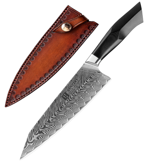 Cuchillo Chef Acero Alto Carbono Hammered – CHEF MODE MX