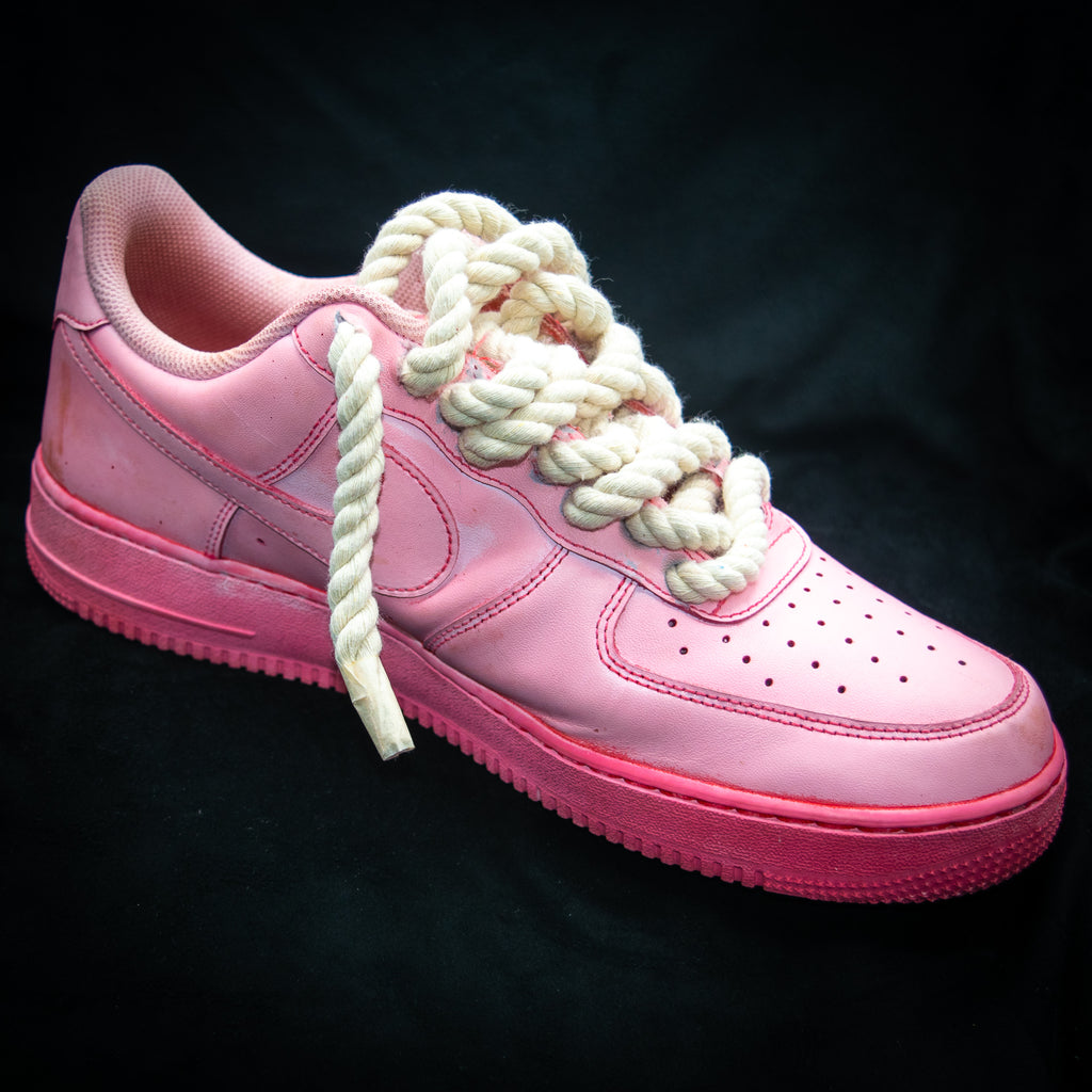 pink lace air force 1