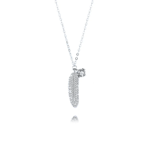 feather necklace