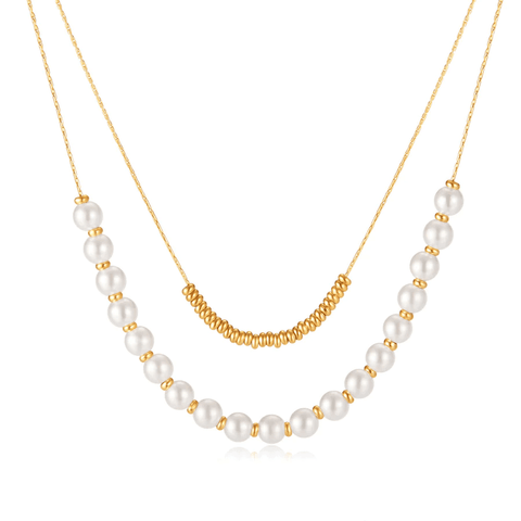 Floating Pearl Necklace