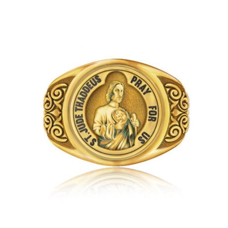 San Judas Ring Gold