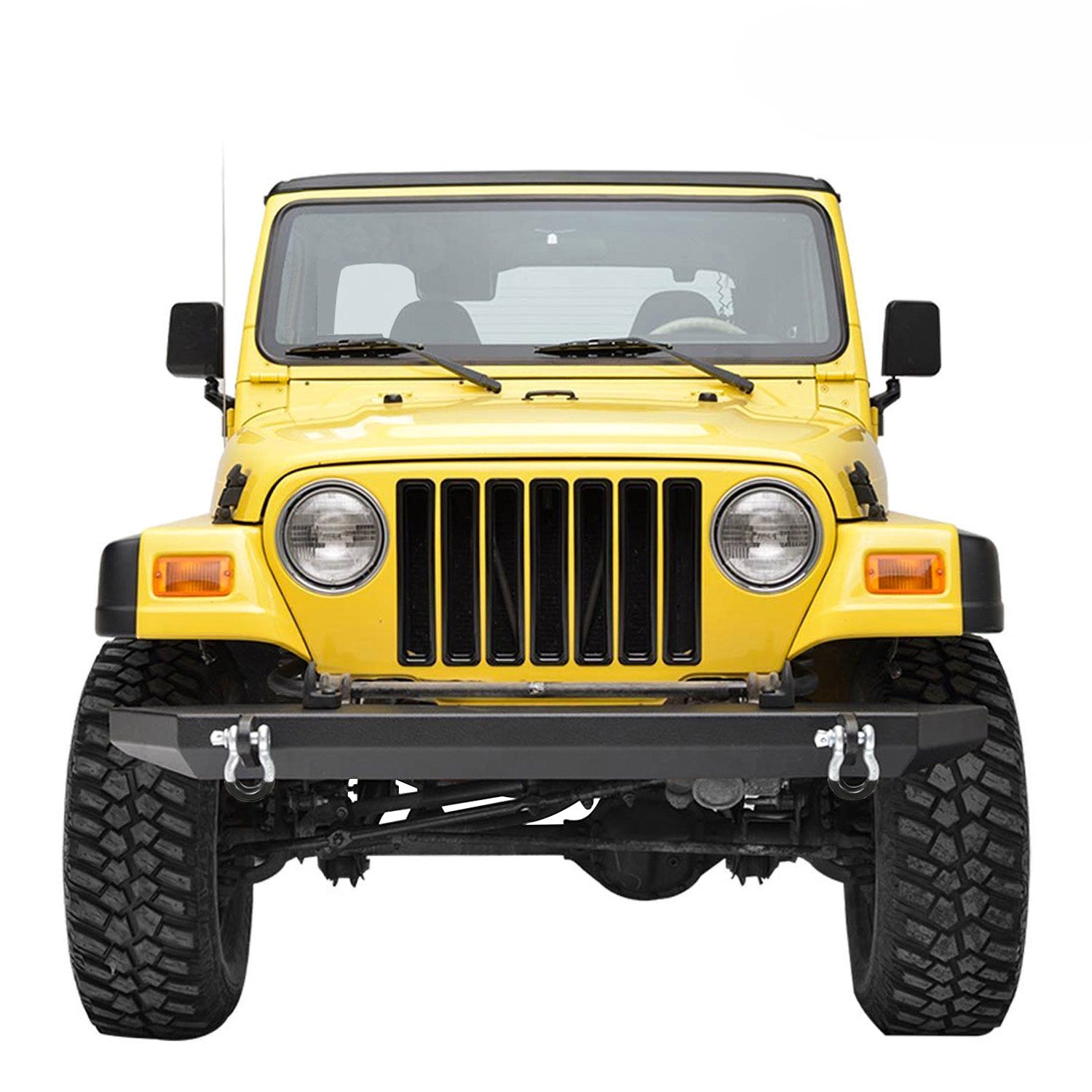 87-06 Jeep Wrangler TJ/YJ Full-Width Classic Front Bumper (51-0007) |  Paramount Automotive