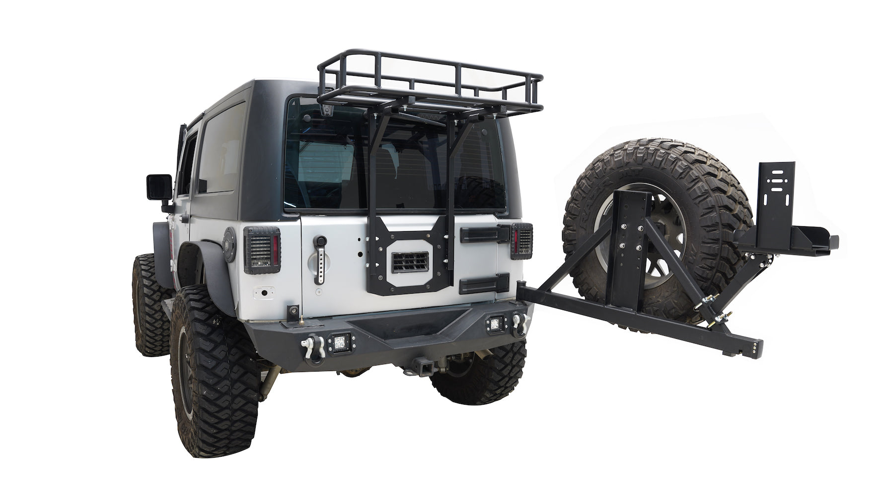 07-18 Jeep Wrangler JK Cargo Carrier for OE Tailgate (81-10111) | Paramount  Automotive
