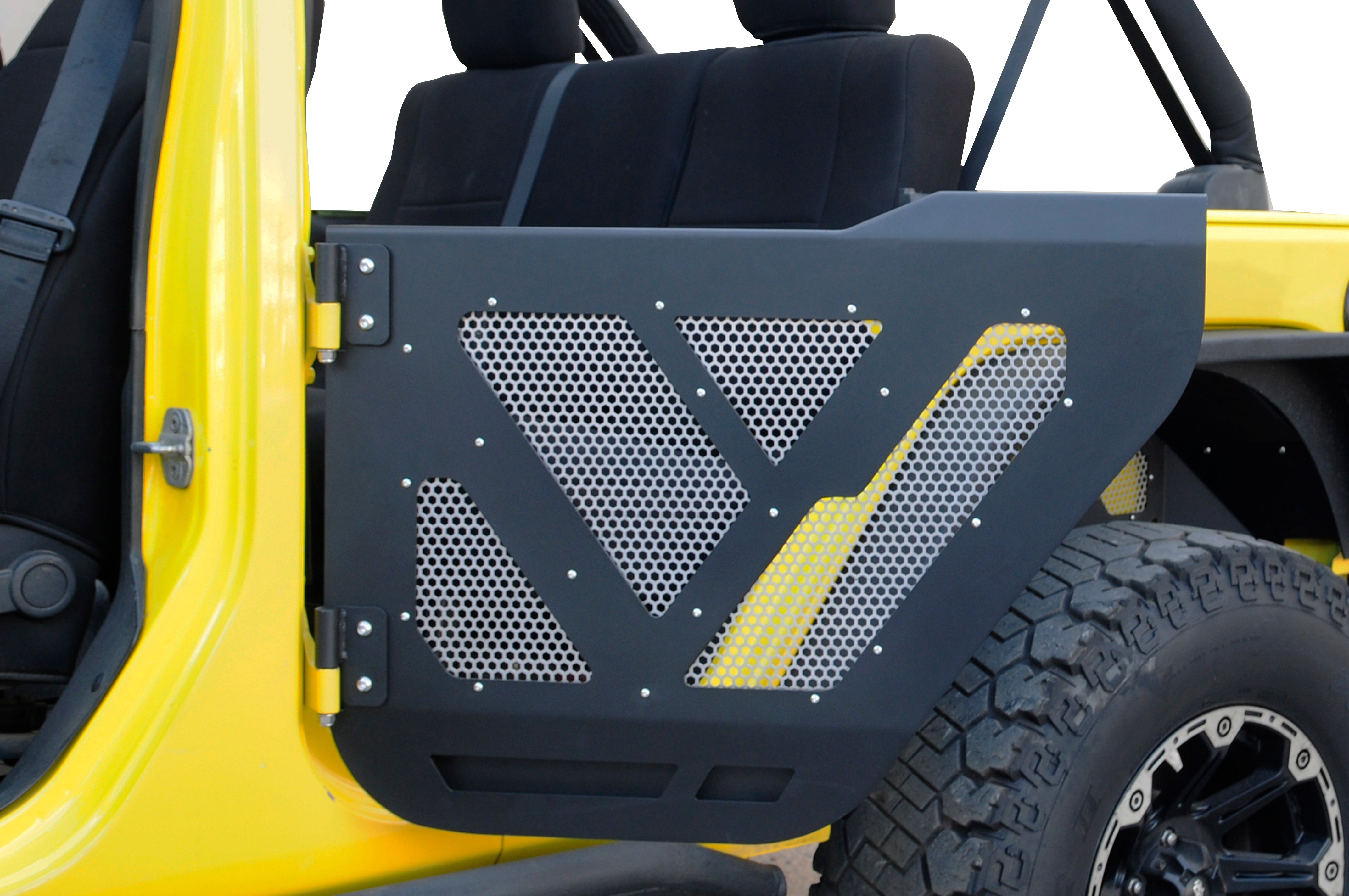 07-18 Jeep Wrangler JK Rear Half Doors (81-10910) | Paramount Automotive