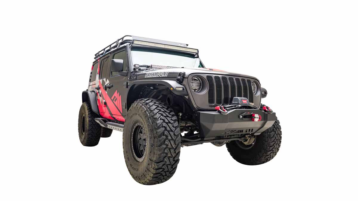 07-23 Jeep Wrangler JK/JL/JT Canyon Front Bumper (81-20303) | Paramount  Automotive