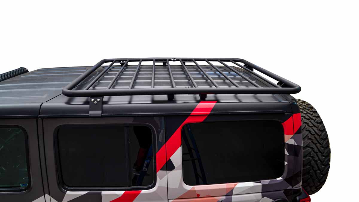 18-23 Jeep Wrangler JL Flat Roof Rack (2 Door/4 Door) (81-20802) |  Paramount Automotive