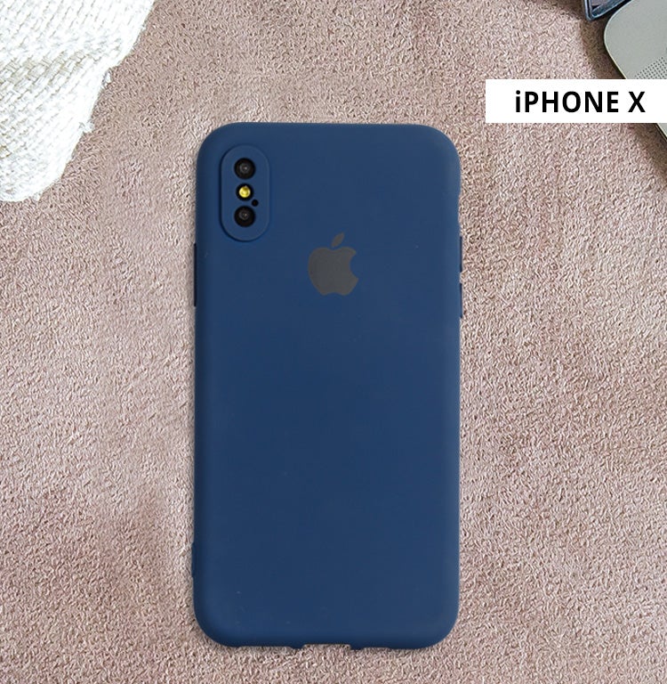 Soft Silicone Skin Fitted iPhone Case