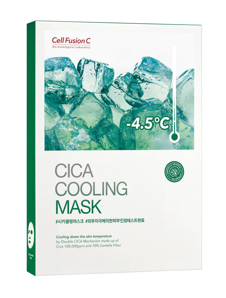 CellFusionC] Cica Cooling Mask - sheets – Luxiface.com