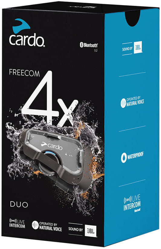 Cardo Spirit HD Duo Communication System Double Pack