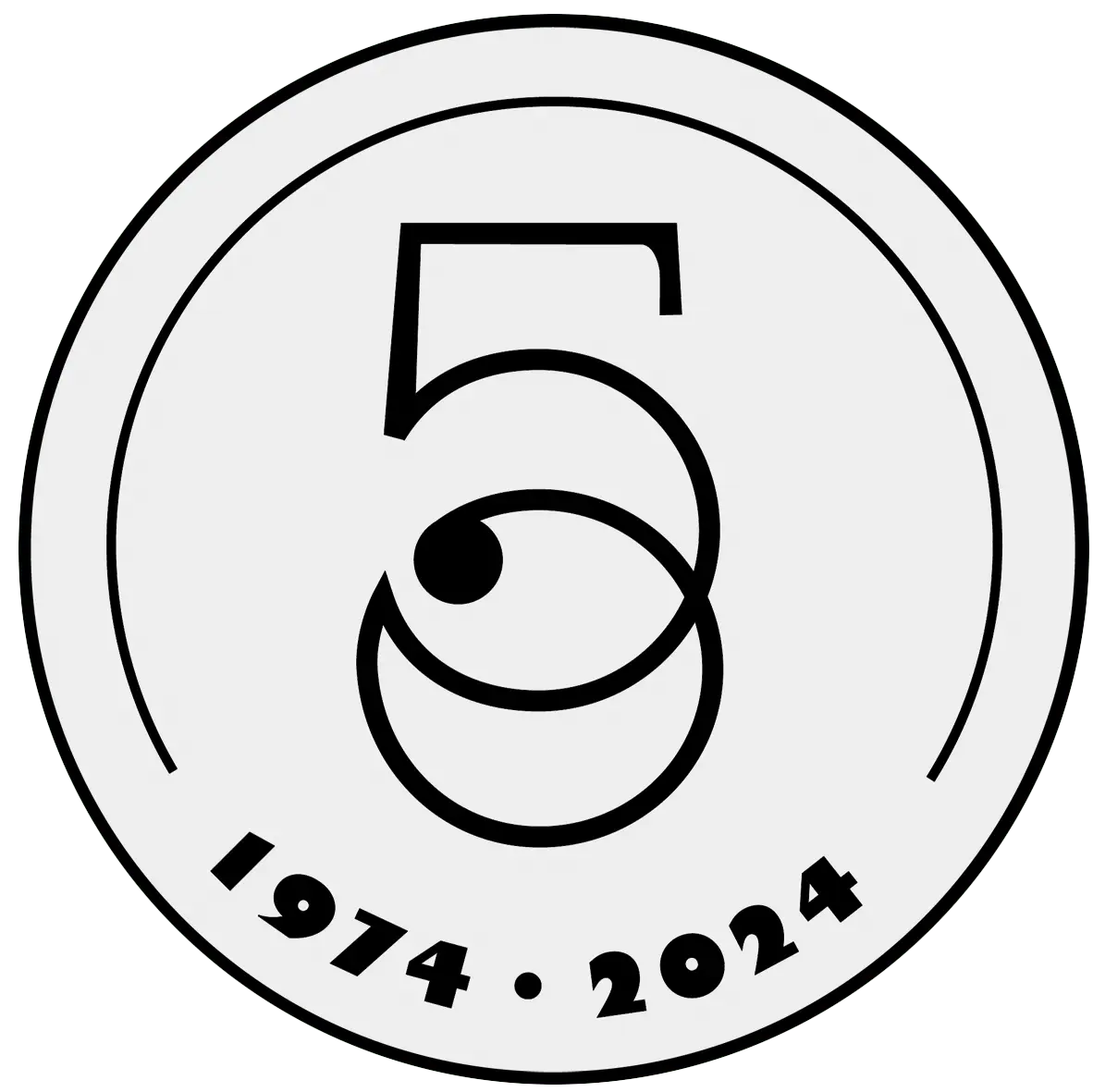 50 Years Anniversary Badge