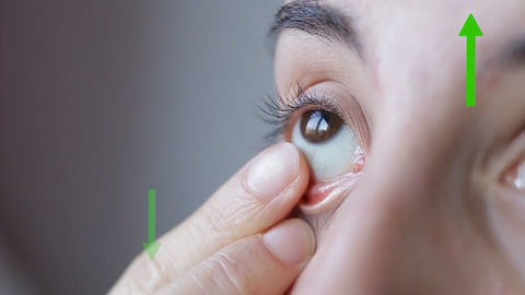 Afraid of Inserting Contact Lenses