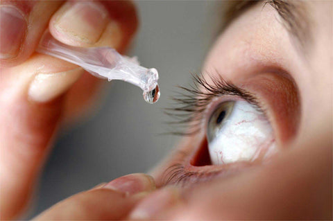Incorporate lubricating eye drops