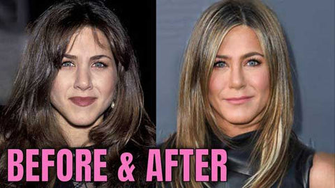 Jennifer Aniston - Blue Contacts