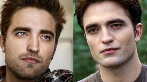 Robert Pattinson - Reddish-brown Contacts