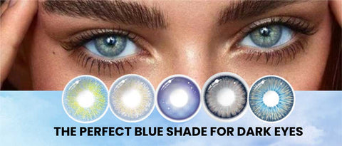 The Allure of Blue Contacts Immerse Yourself in Oceanic Dreams!