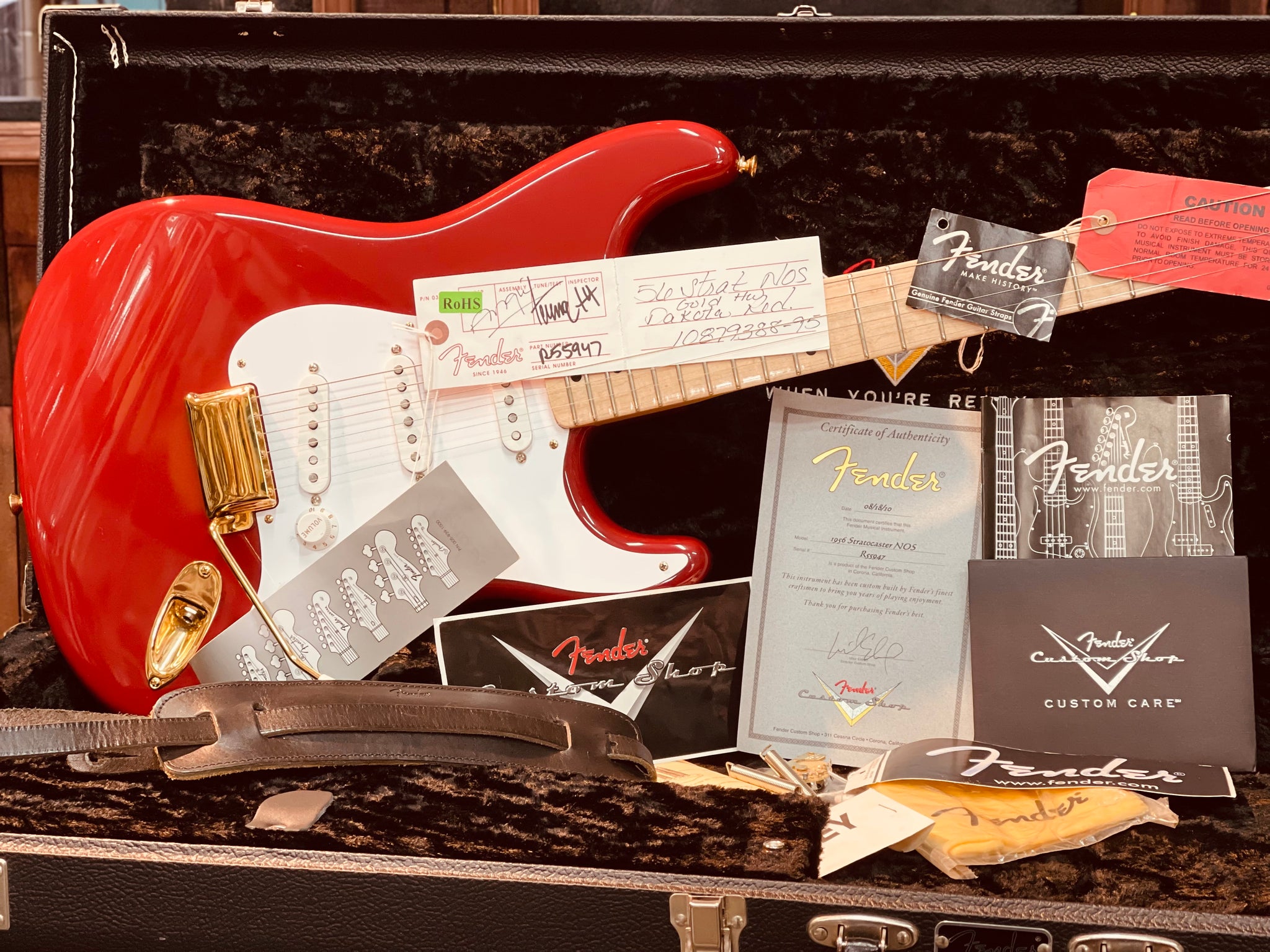 fender stratocaster 56 nos custom shop