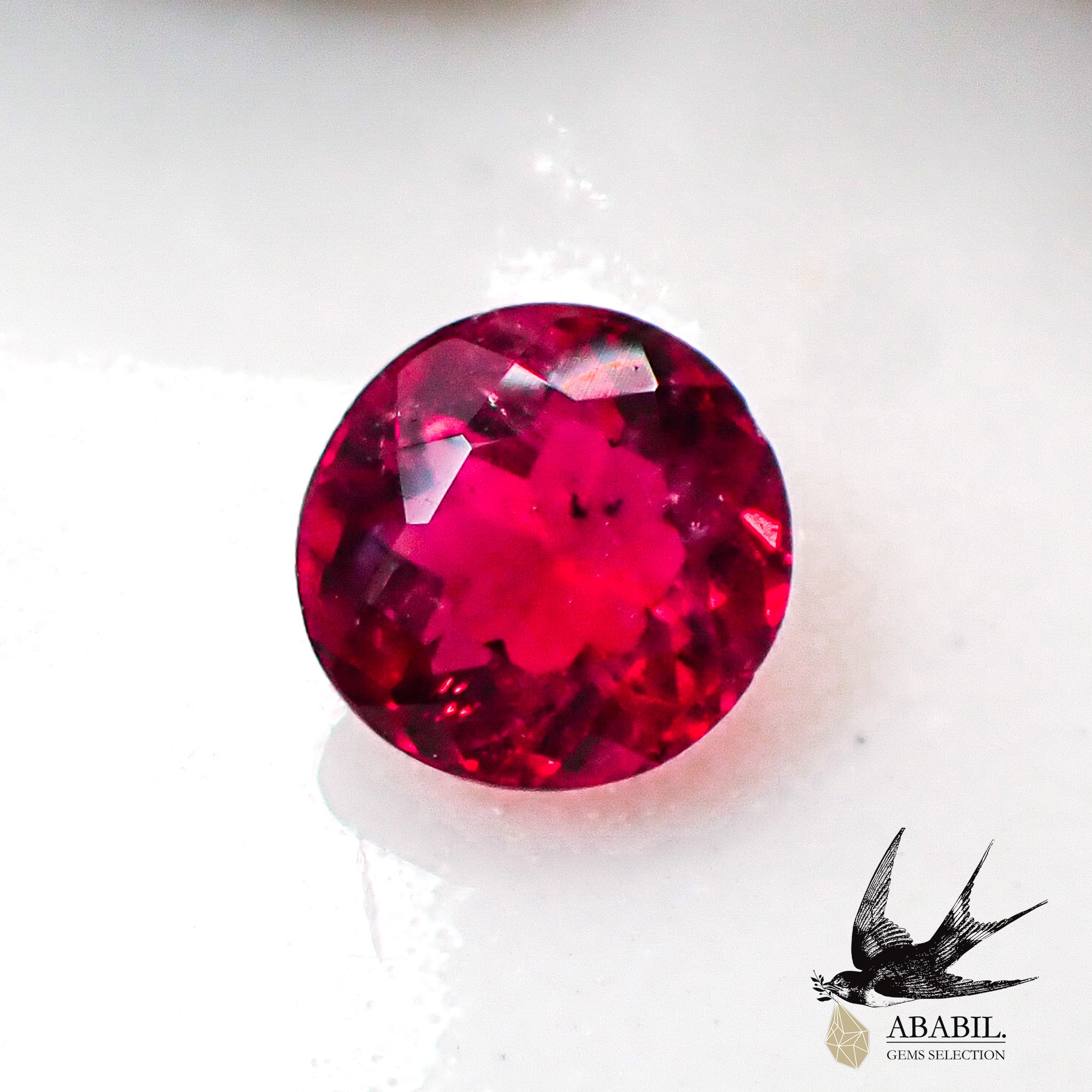 Natural red beryl 0.08ct [USA] ★ Vivid ★ High-quality rare stone ★