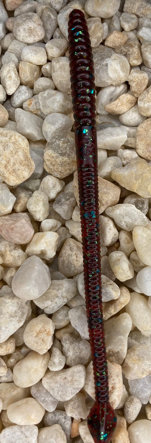 Spade Tail Worm Red Bug - 304Lures