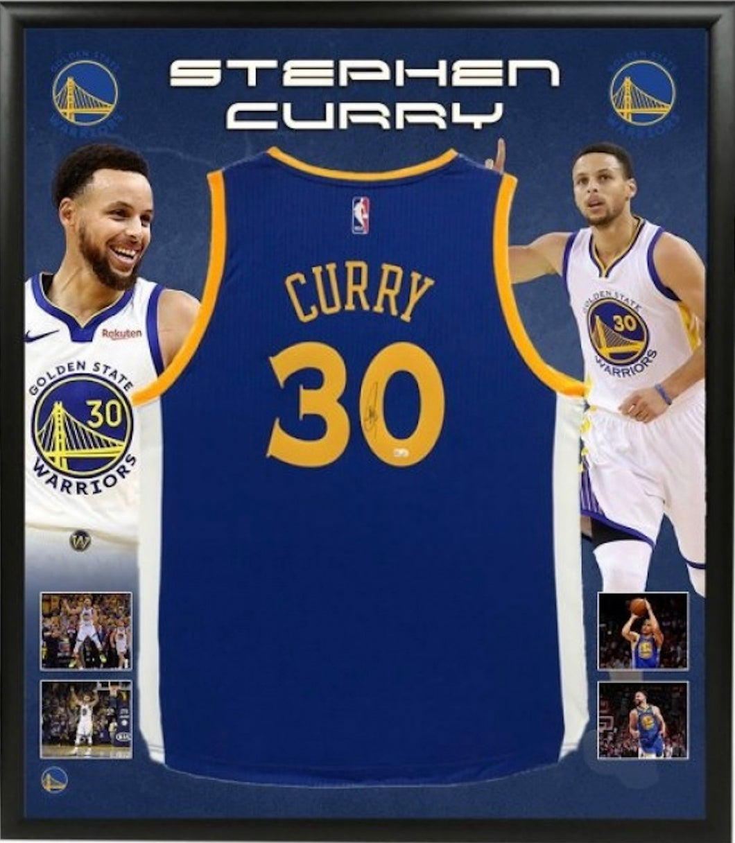 STEPHEN CURRYサインユニフォーム-