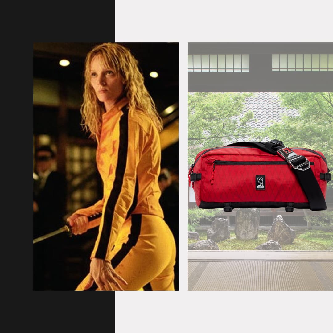 Beatrix Kiddo carries a Kadet Sling