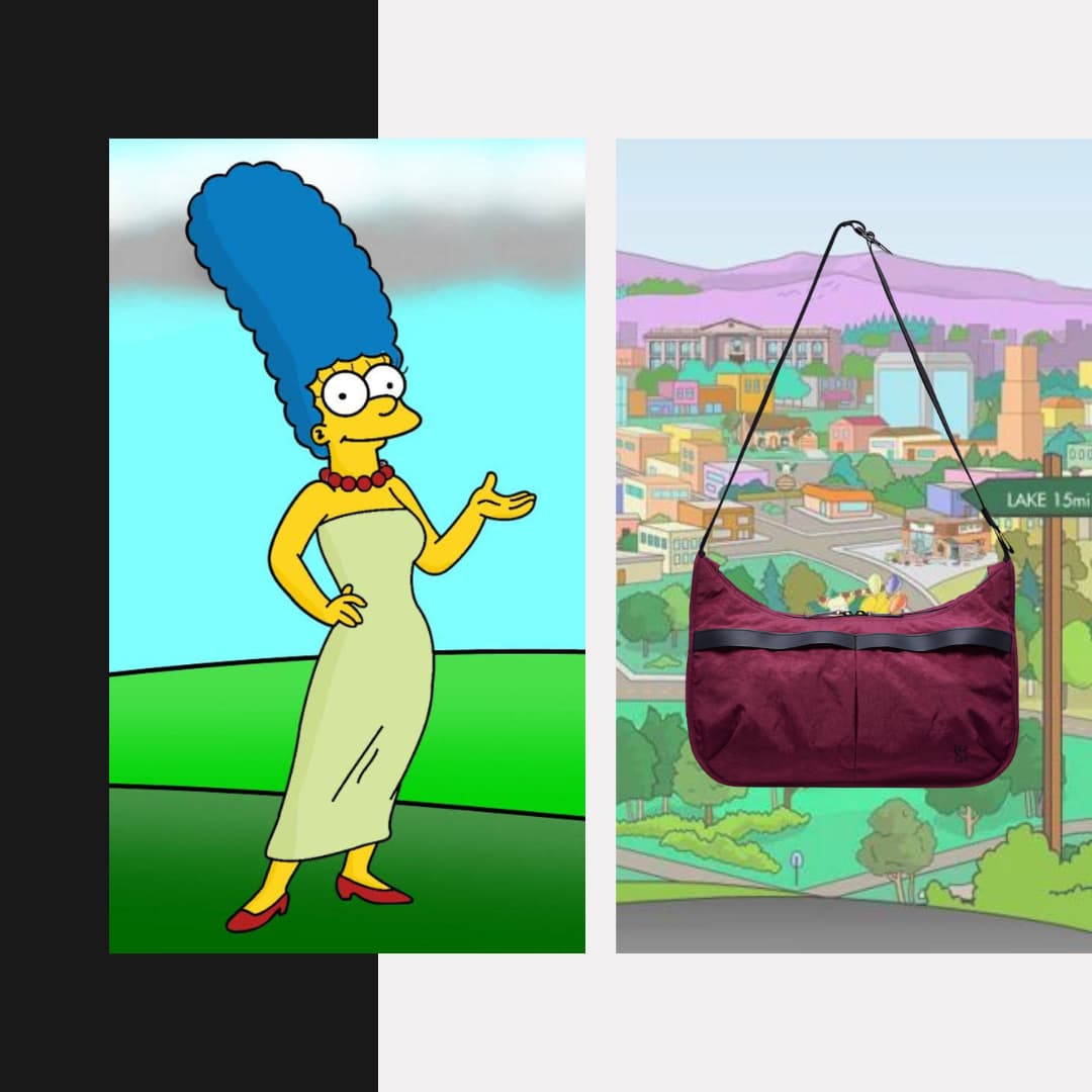 Marge Simpson carries the Yoyogi Messenger