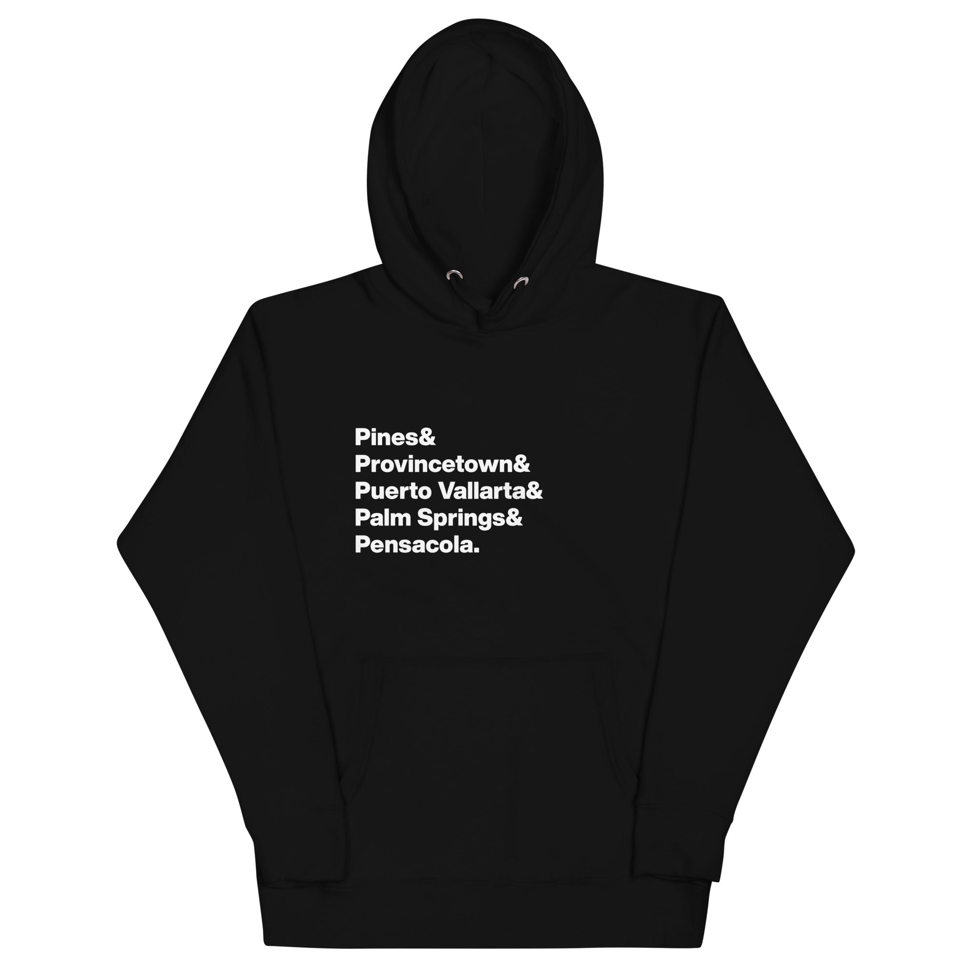 Gaycation "P" Hoodie - Premium Fabric - Unisex - Landmarq Supply product image