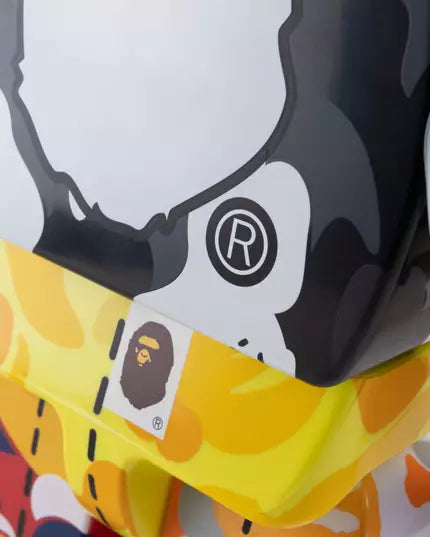 NTWRK - BE@RBRICK BAPE(R) CAMO 28TH ANNIVERSARY MULTI #3 1000%