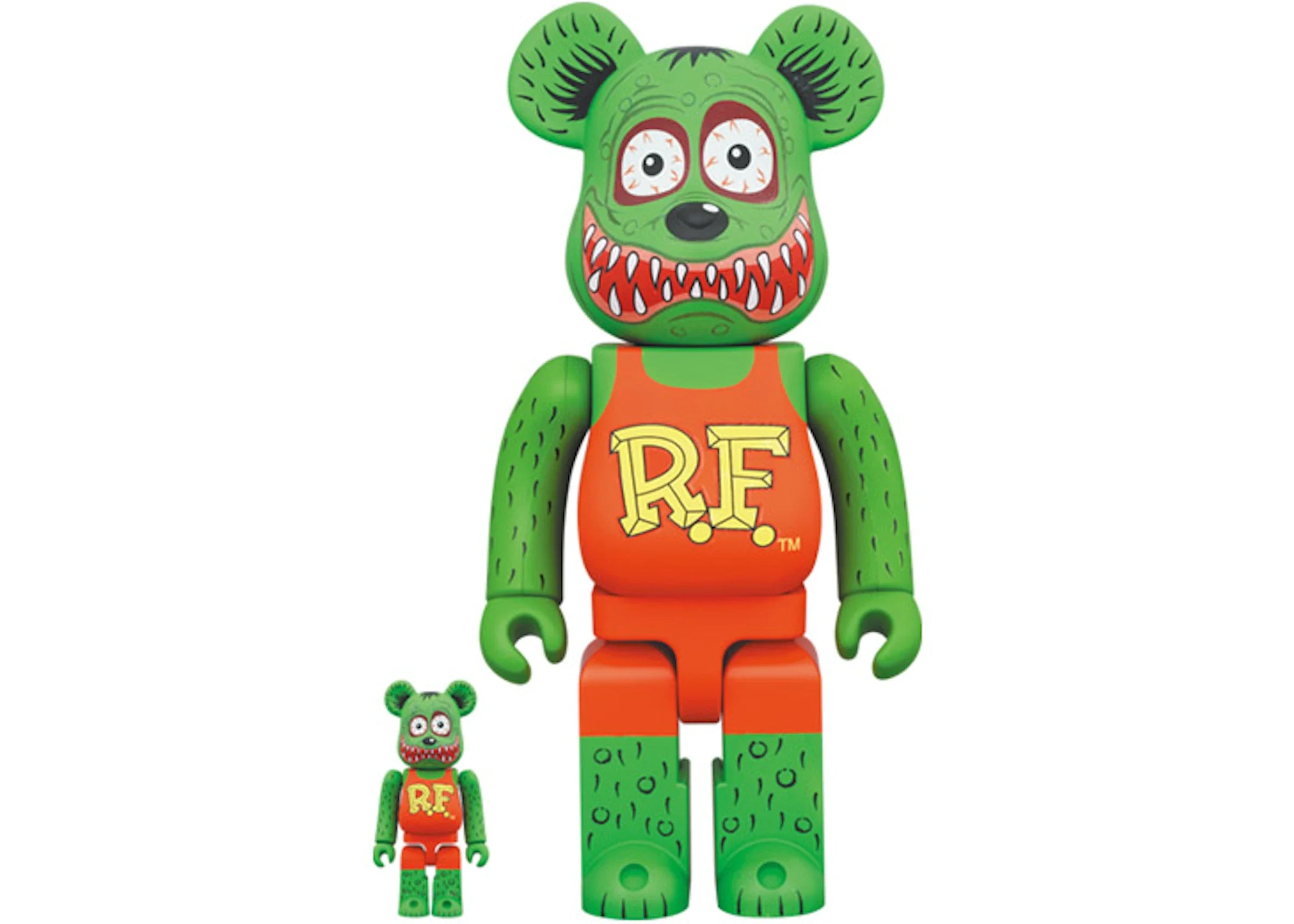 NTWRK - BE@RBRICK RAT FINK 100% & 400%