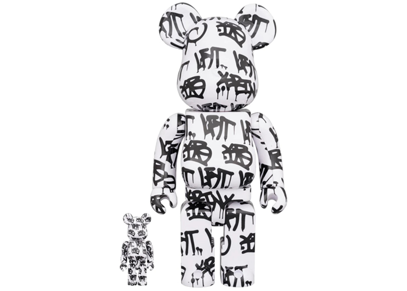 ベアブリック BE@RBRICK LFYT×KRINK 100%&400%-