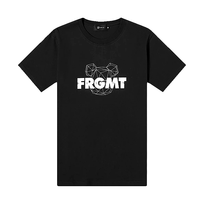 MEDICOM TOY: BE@RBRICK x Fragment Design - BE@RBRICK x Fragment Design Logo  Tee (White)