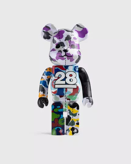 BE@RBRICK BAPE(R) CAMO 28TH ANNIVERSARY MULTI #1 1000