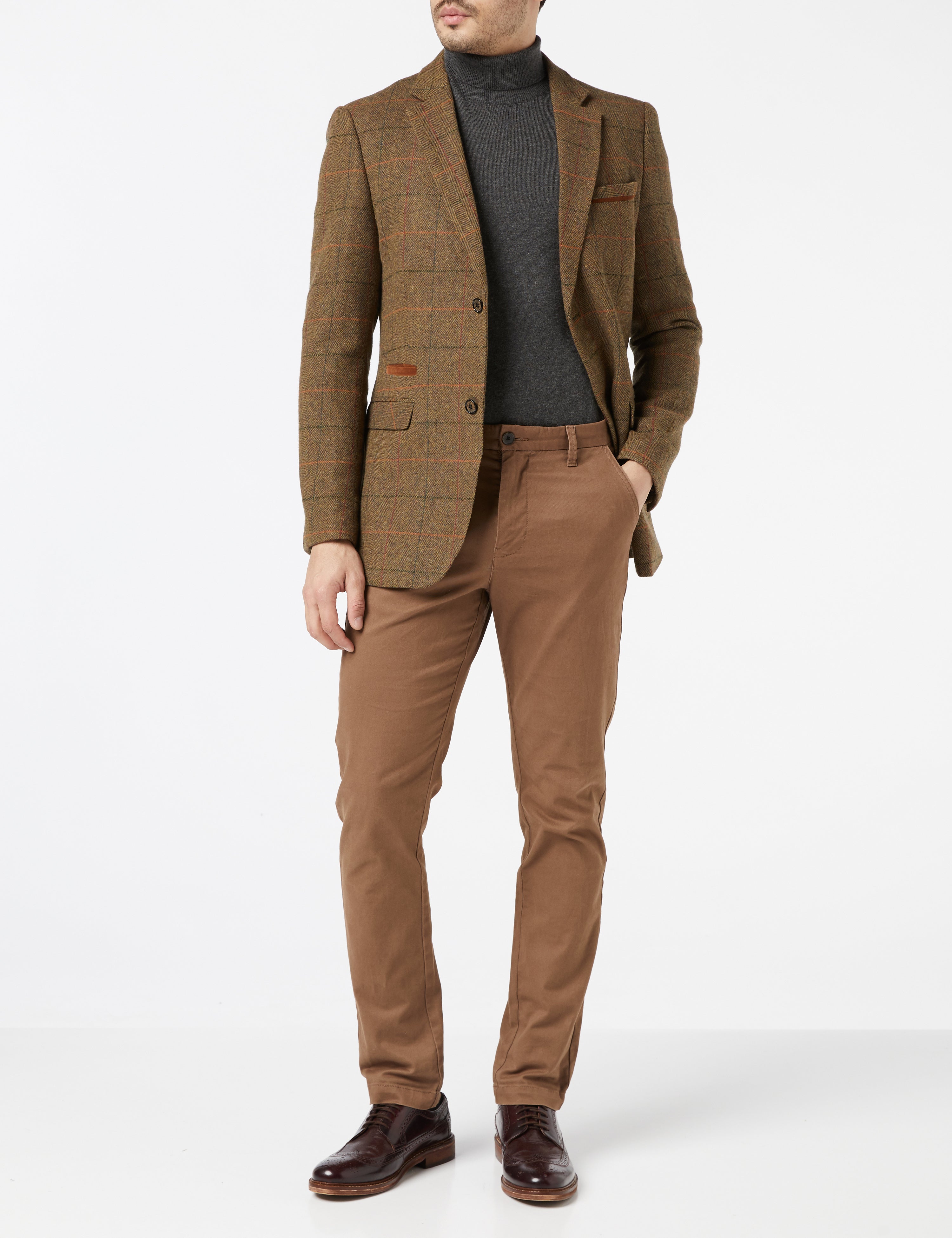 Mens Brown Blazers | Smart Brown Blazers in Tweed & Velvet | XPOSED