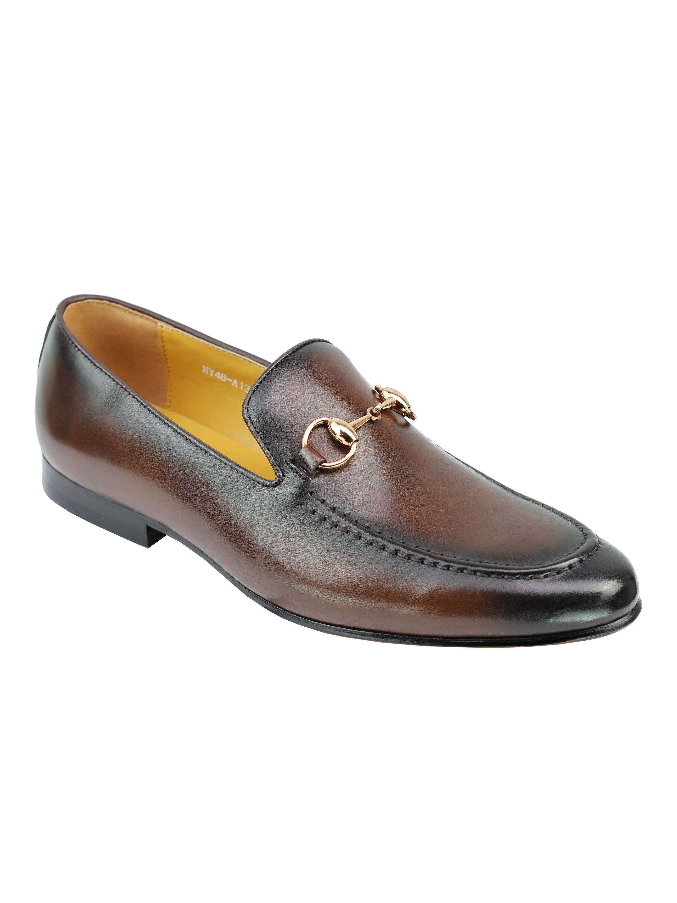 Real Leather Horse bit Snaffel Loafers