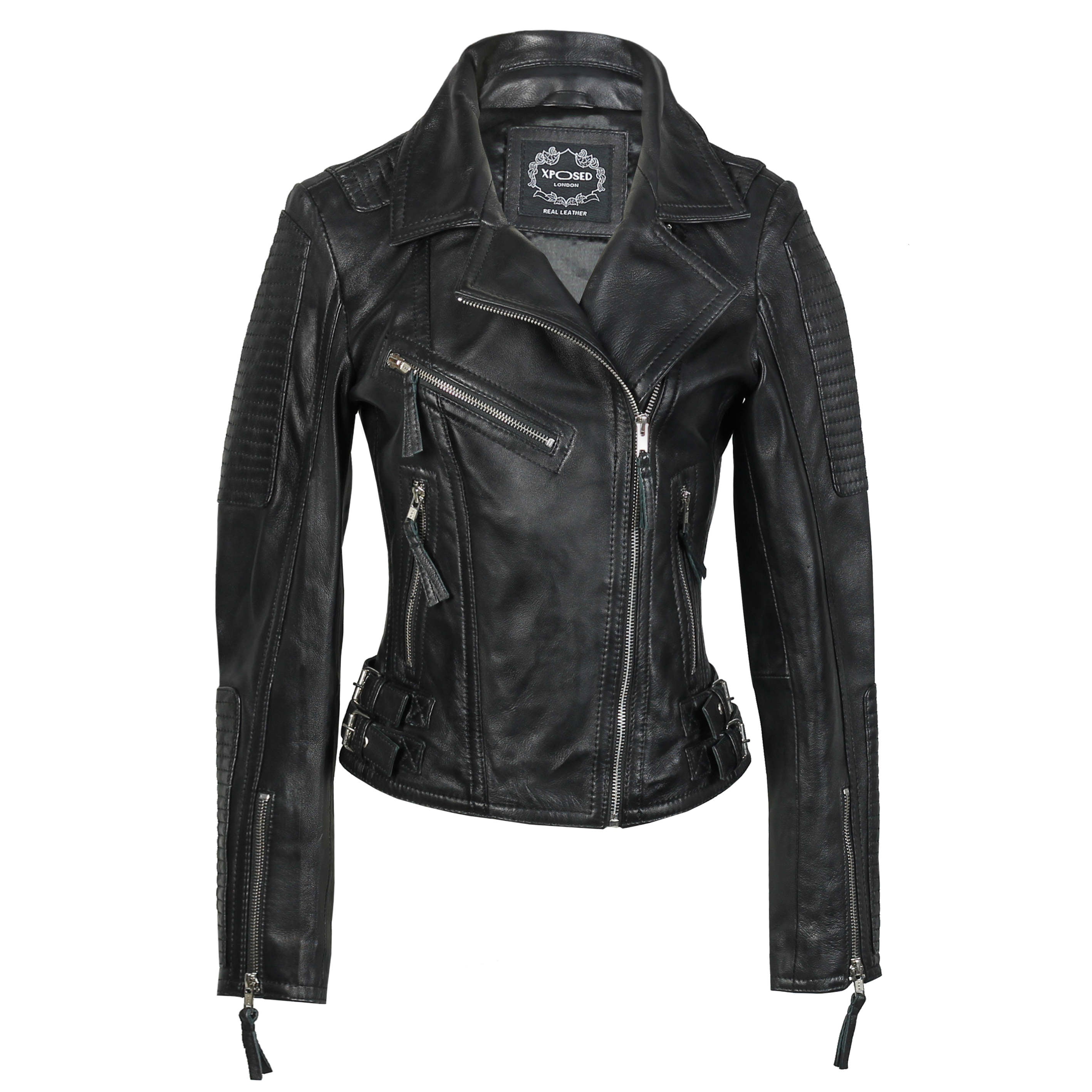 LADIES JACKET RETRO ZIPPED STYLE