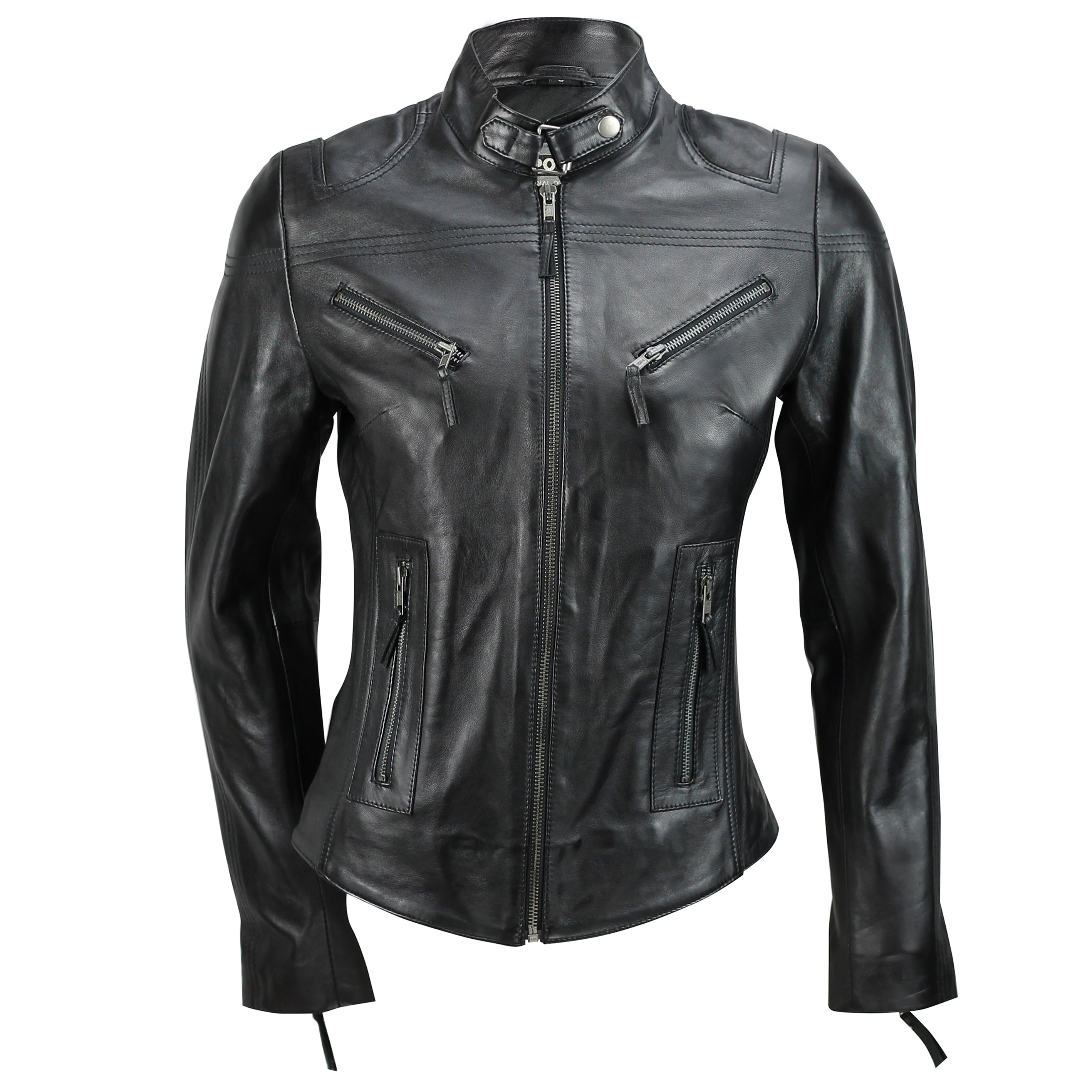 XPOSED LADIES JACKET IN BLACK