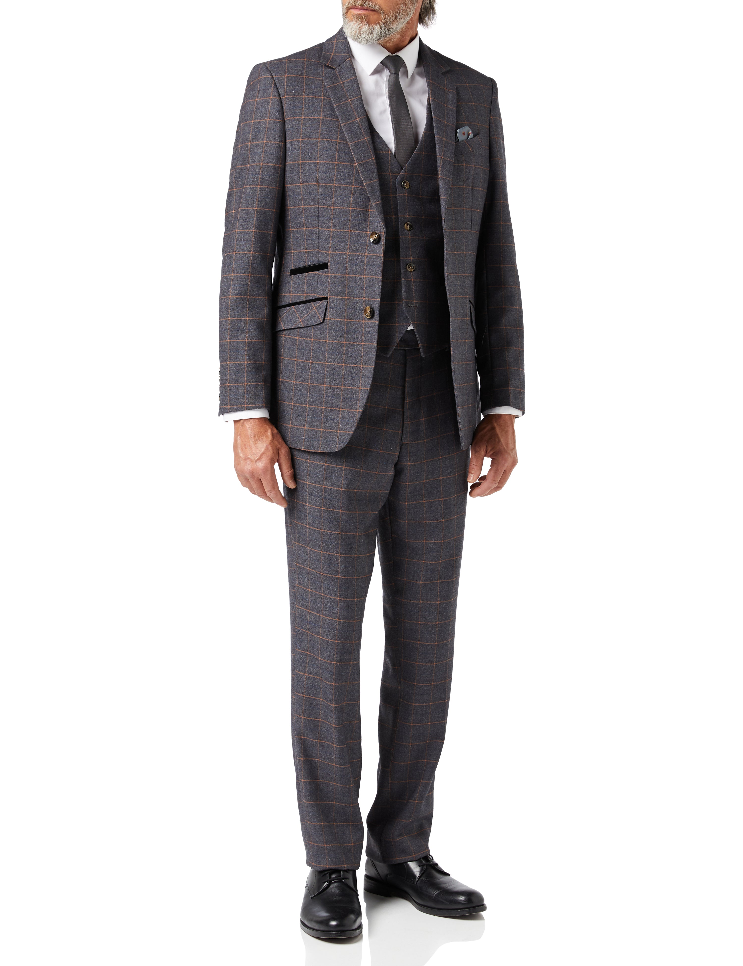 ROGER - GREY CHECK SUIT