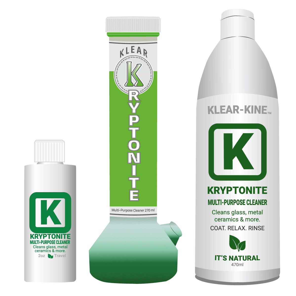 KLEAR™ Kryptonite Bong Cleaner 470 Half Case Bundle – KLEAR™ - Voted #1  Glass Cleaner