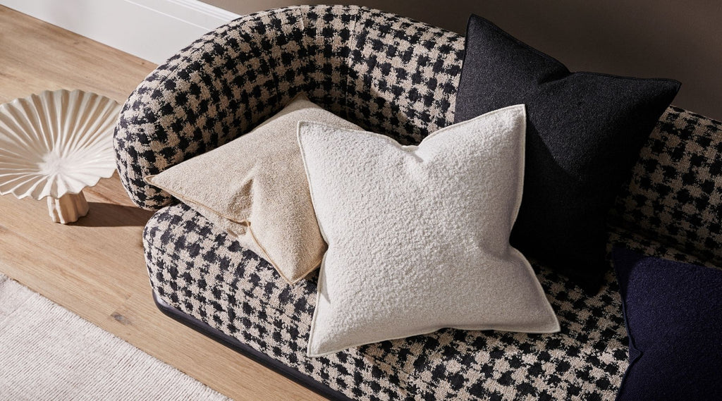 Alberto boucle cushion by weave 