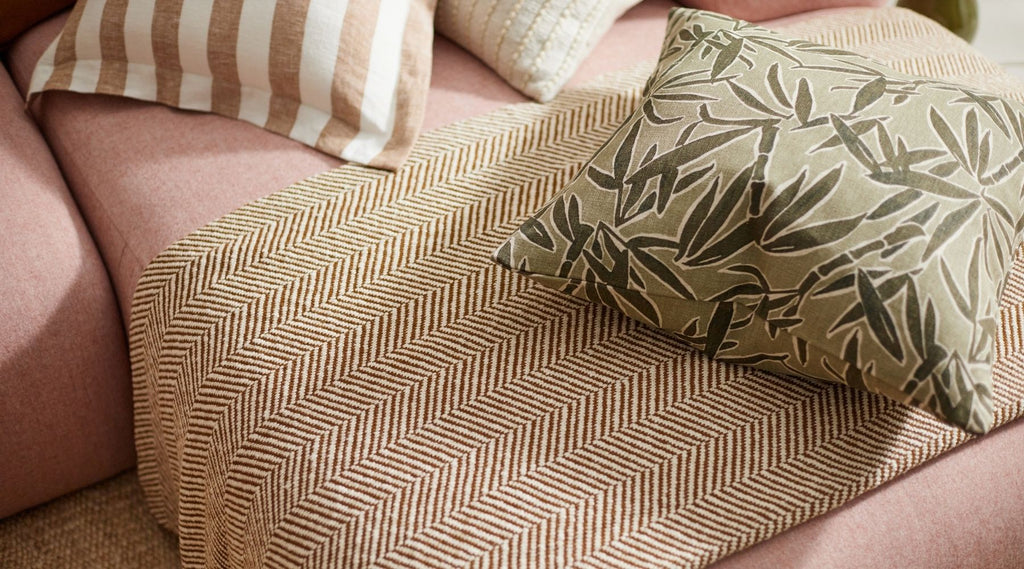 guadeloupe cushion by weave. tropical 