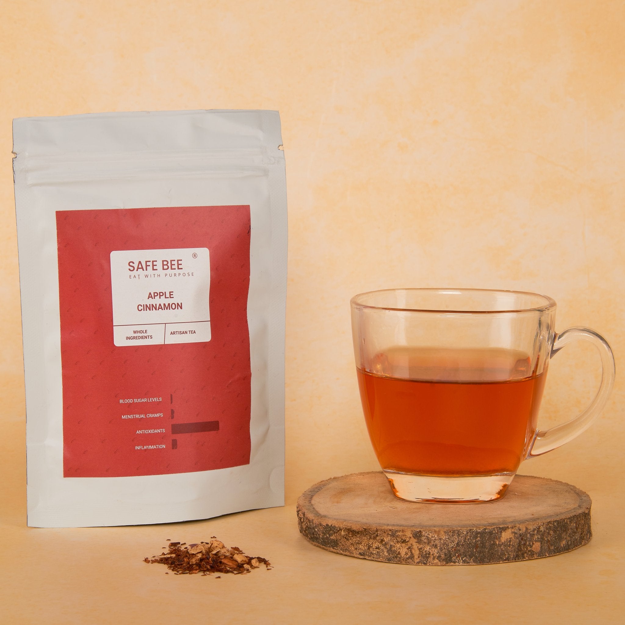 Apple Cinnamon Tea | Caffeine Free Tea | Natural Food Store – SAFE BEE