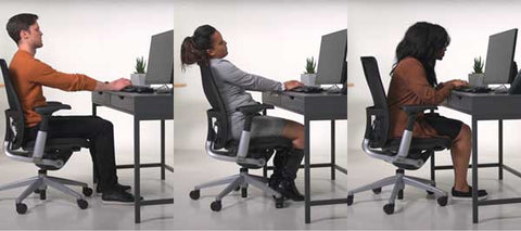 因為市面上普遍的辦公桌椅都是依據「平均」身高所設計-不可能完全符合每個人的需求